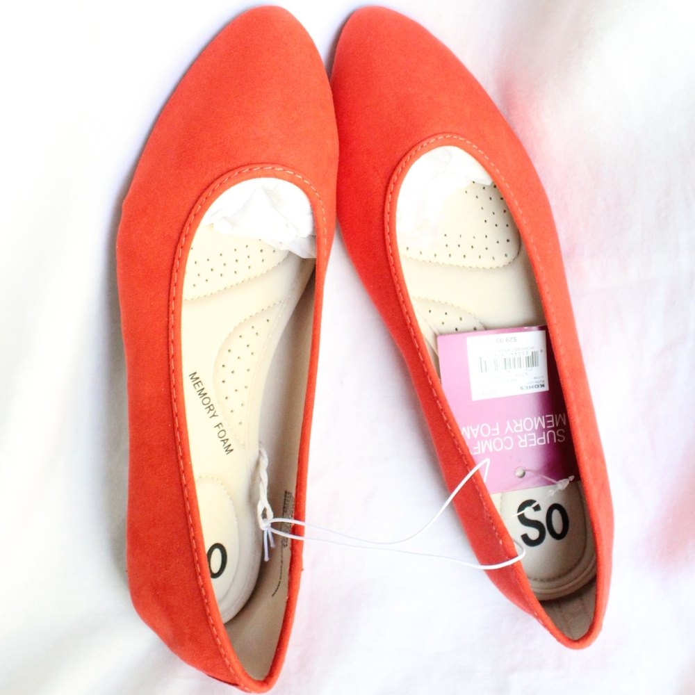 SO Memory Foam Flats